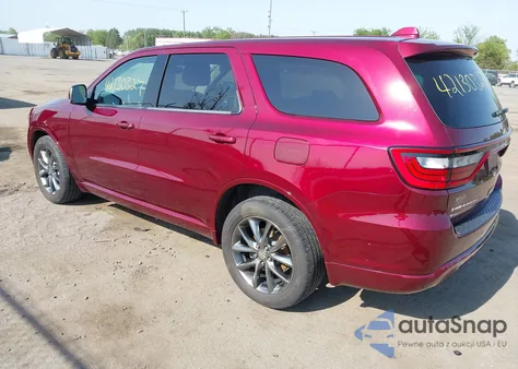 2017 Dodge Durango Gt Awd z USA, uszkodzony, nr VIN 1C4RDJDG1HC817528